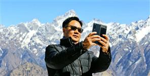 image: Kiren rijiju in auli uttarakhand