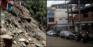 image: Heavy rain and landslide in pithoragarh