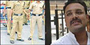 image: Up MLA amanmani tripathi driving license seized