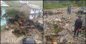 image: Cloudburst in Chamoli district