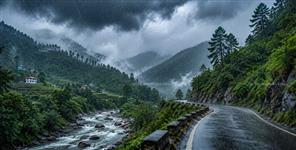 Monsoon Delayed in Uttarakhand  IMD Issues Six-Day Heavy Rain Alert
