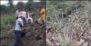 image: Bus fell into a ditch in Uttarkashi