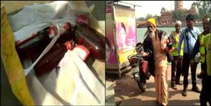 image: Liquor smuggler arrested in guise of a monk in Haridwar