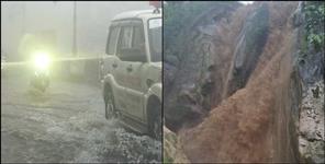 Mussoorie Bhatta Fall Swells After Heavy Rain