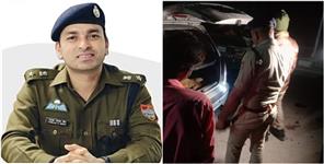 image: SSP Nainital stopped and searched at midnight