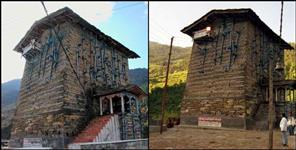 image: Story of Shani Temple of Uttarkashi Kharsali