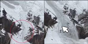 19 Trekkers Narrowly Escape Massive Avalanchein Bageshwar Himalayas