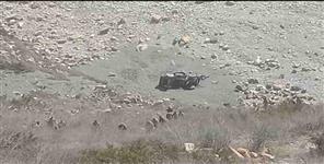 image: Army vehicle fell into a deep gorge in Pithoragarh Uttarakhand
