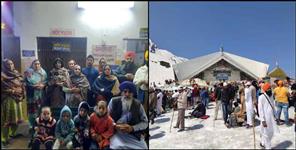 image: 48 pilgrims from Pakistan came to visit Hemkund Sahib