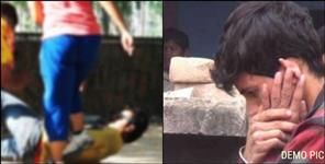 image: boy beaten up at dehradun clock tower