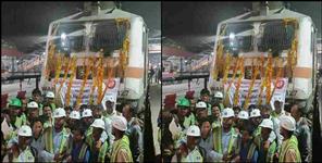 image: Electric engine trial on Lalkuan Bhojipura railway track