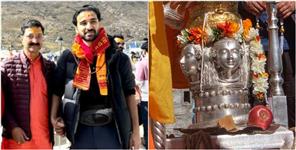 image: Raghav Juyal Mesmerized after Kedarnath Doli Darshan