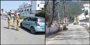 image: Orange zone and green zone in uttarakhand