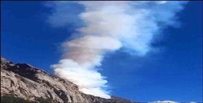 image: Smoke came out from the mountain after the earthquake in Uttarkashi