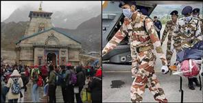 image: ITBP personnel deployed in Kedarnath