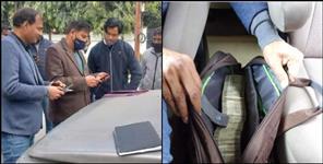 image: 37 lakh rupees found from car digi in Dehradun