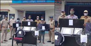 image: Haridwar police arrested 3 thieves