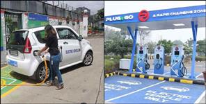image: Electric car charging point in 7 districts of Uttarakhand