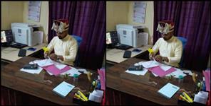 image: Groom reached office before marriage in Pauri Garhwal