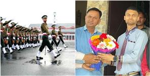 image: Wisdom Public School student Manoj Joshi Clear NDA with 66 Rank