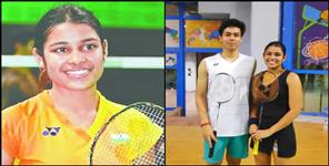 image: Daughter of Uttarakhand kuhu won the title of mix doubles in Egypt