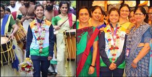 image: Mimansha Joshi won two medals in Commonwealth Karate Championship