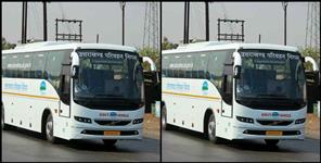 image: Number of Volvo buses increased in Dehradun bus stand