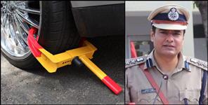 image: Vehicle clamp in no parking in Dehradun