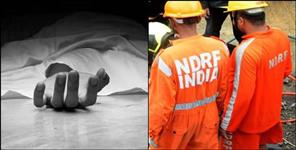 image: NDRF jawan died while saving a cow