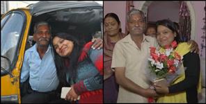 image: Story of dehradun auto driver daughter poonam todi