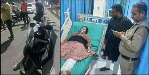 image: scooty hadsa one death in haridwar