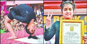 image: 11 year old creates world record riya Paladia gymnast