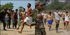 image: army bharti rally in almora