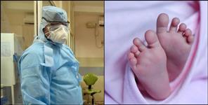 image: 28-day-old baby coronavirus positive in Almora