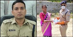 image: Almora ssp helping people during lockdown