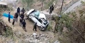 image: Three people died in Chamoli road accident