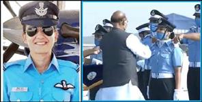 image: Pilot Tulika Kala Pauri Garhwal