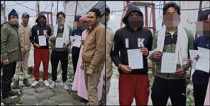 image: youths of Punjab and Haryana did hookah party In Kedarnath