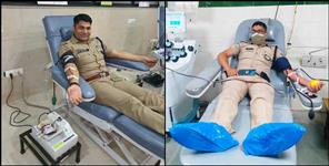 image: Uttarakhand Police Plasma Donation