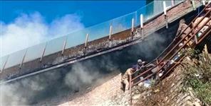 image: Hotel basement fire mussoorie