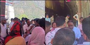 image: Villagers Protest Against Railway Tunnel Construction Damage in Rudraprayag