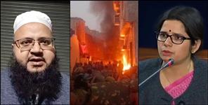 image: haldwani incident fight between land mafia and administration Imam Kazmi