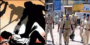 image: Youth beaten by police in udham singh nagar