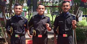 image: 3 youths from Dehradun pass out from Telangana Military College