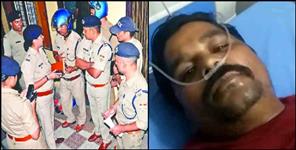 image: Firing on bjp leaders husband in Dehradun