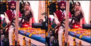 image: Wedding in favor of kisan andolan in Kashipur