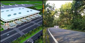 image: Beautification of the road at Jollygrat Airport