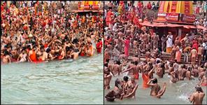 image: Coronavirus positive saint in Haridwar