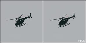 image: Helicopter comes from nepal and surrounding indian border