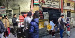 image: Curfew continues in Banbhulpura  administration is providing essential goods